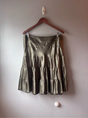 Vintage Liz Claiborne satin skirt